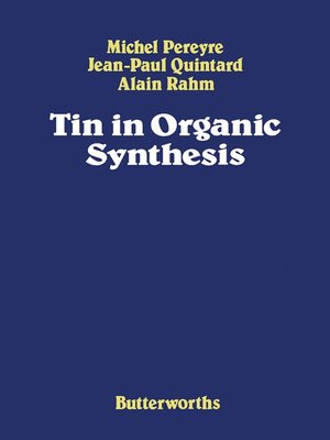 cover image of Tin in Organic Synthesis